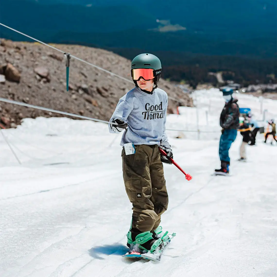 Casco de nieve infantil Smith Rodeo Jr MIPS Matte Patrol Signals 2