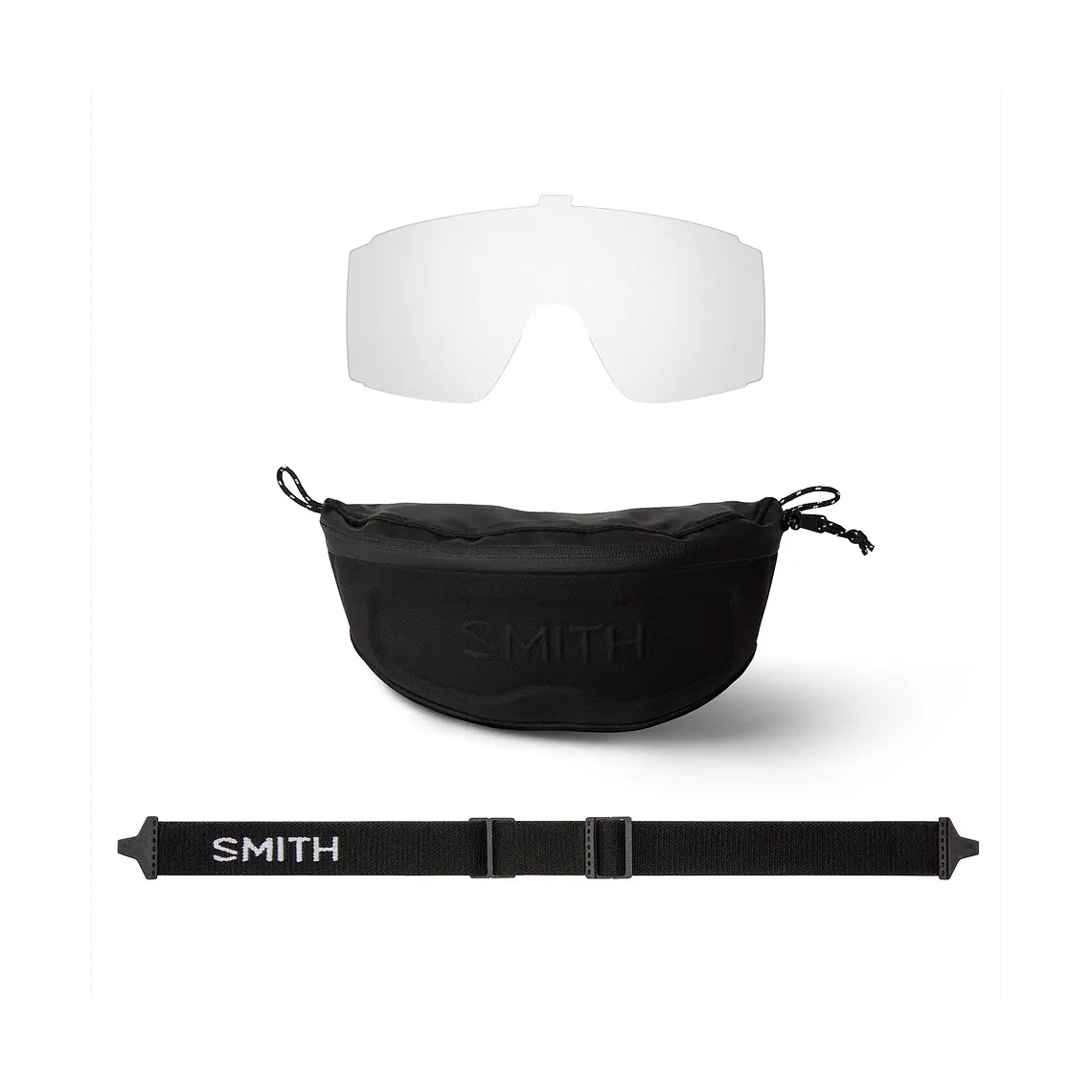Lentes Smith Pursuit Matte White ChromaPop Platinum Mirror 4
