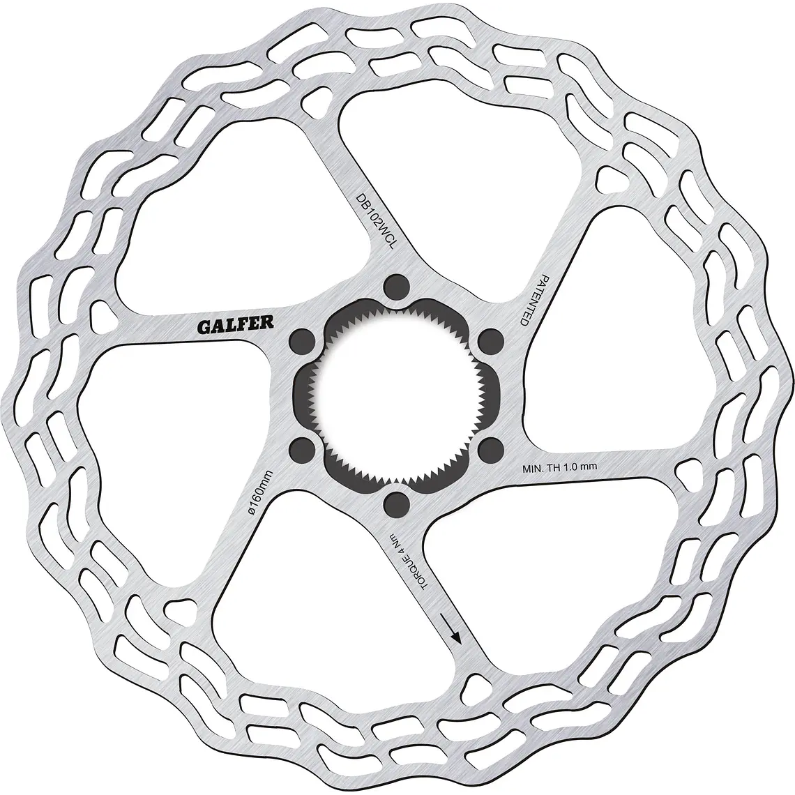 Galfer Rotor Disc Wave Road Centerlock 2