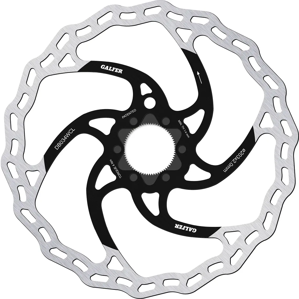 Galfer Rotor Disc Wave Ebike Centerlock 2