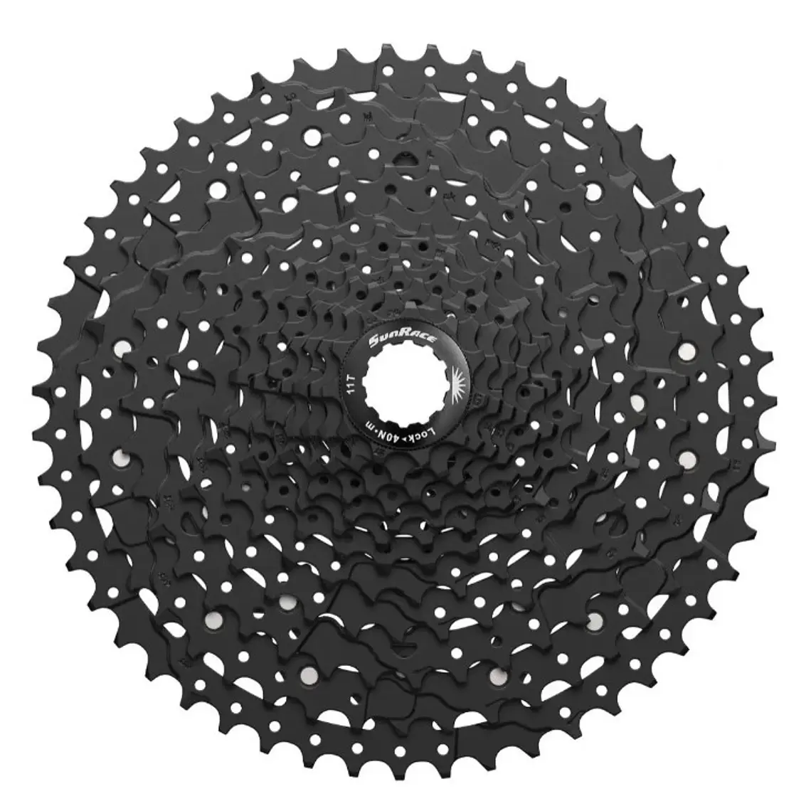 SunRace Piñón MZ600 12V 11-51T negro 1