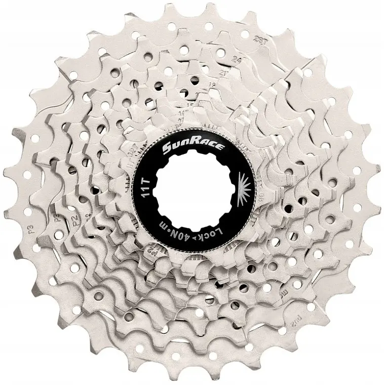SunRace Piñón CSRS1 10V 11-28T plateado 1