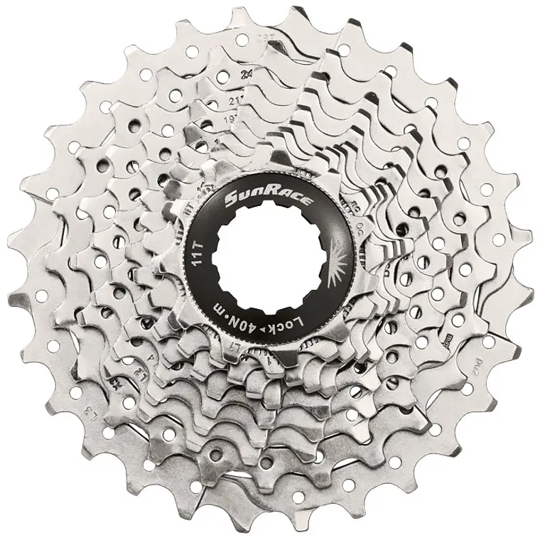 SunRace Piñón CSRS0 10V 11-32T plateado 1