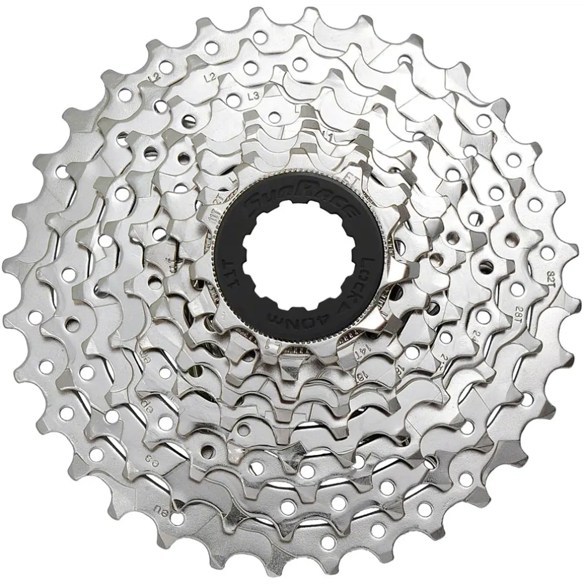 SunRace Piñon CSM96 9V 11-32T plateado 1