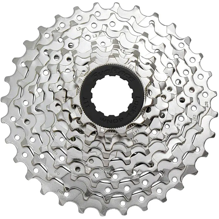 SunRace Piñon CSM96 9V 11-32T plateado 1