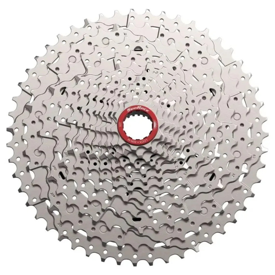 SunRace Piñón MZ930 12V 10-51T (MS) plateado 1