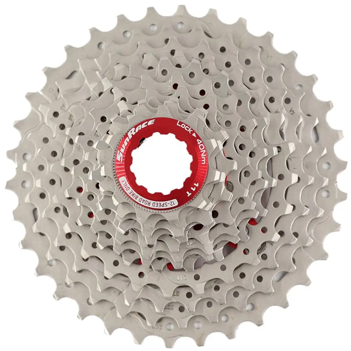 SunRace Piñón CSRZ800 12V 11-36T plateado 1