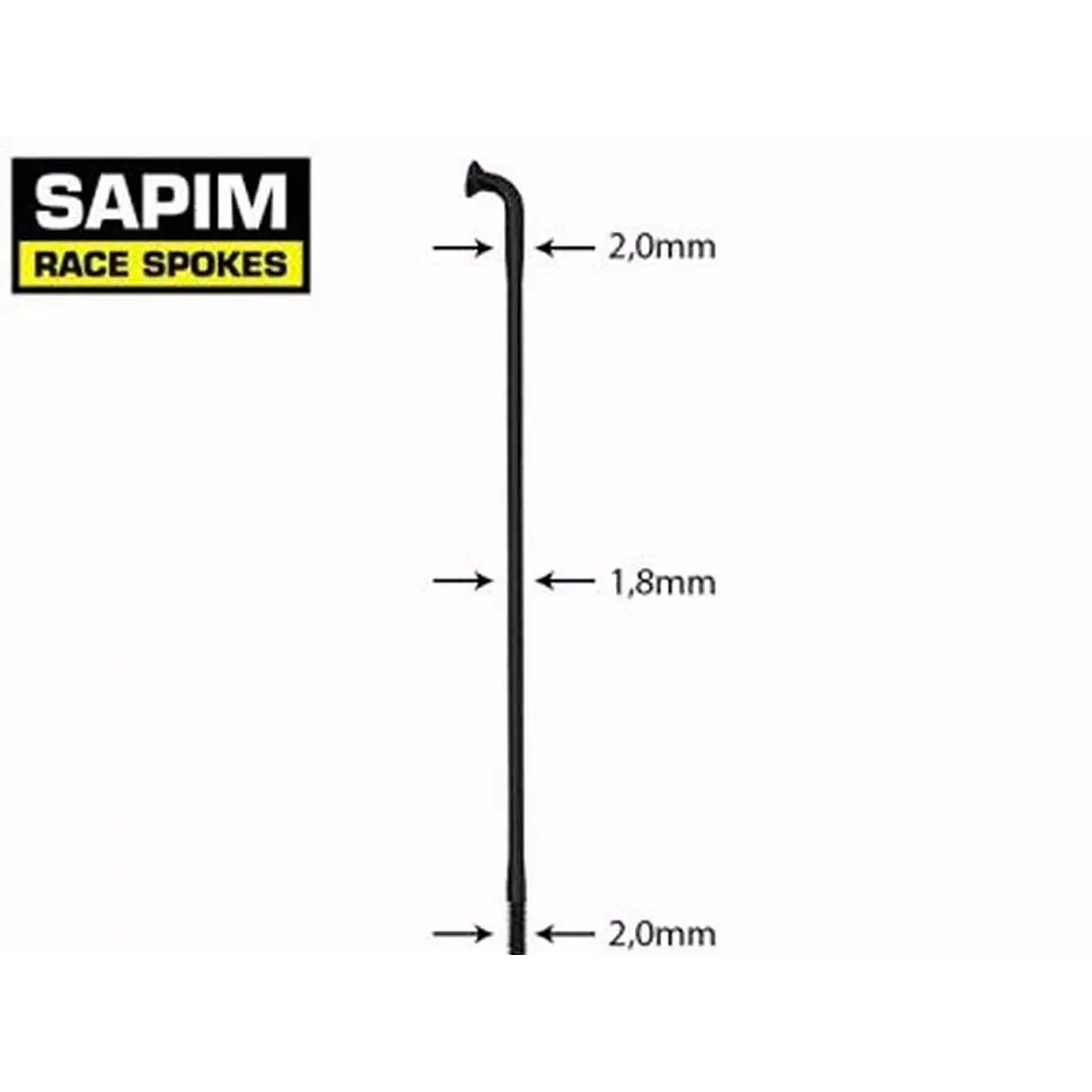 Sapim Rayo Race negro 1