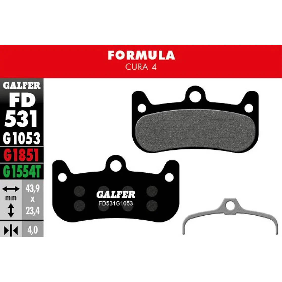 Galfer Pastillas Formula Cura 4 1
