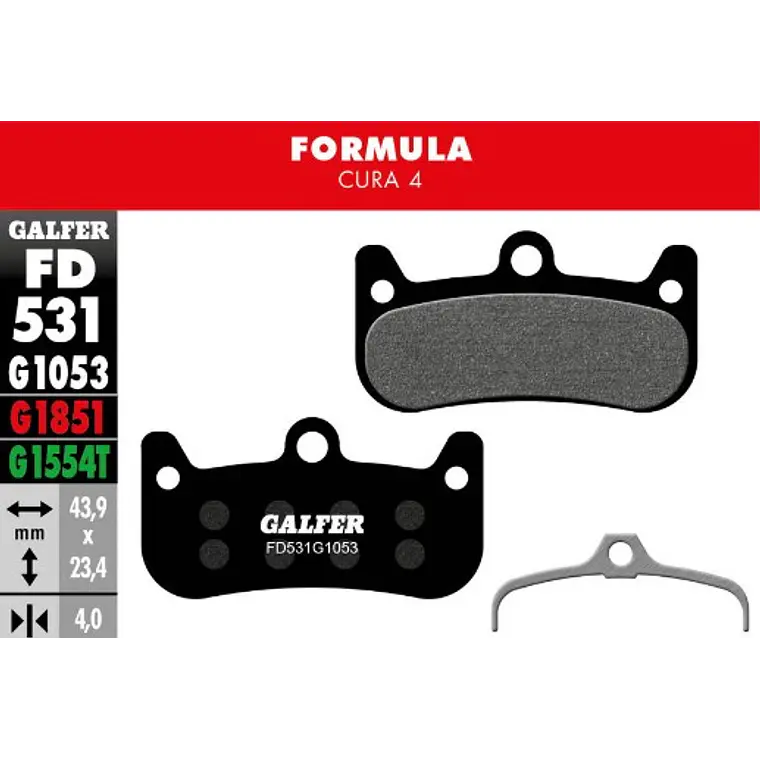 Galfer Pastillas Formula Cura 4 1