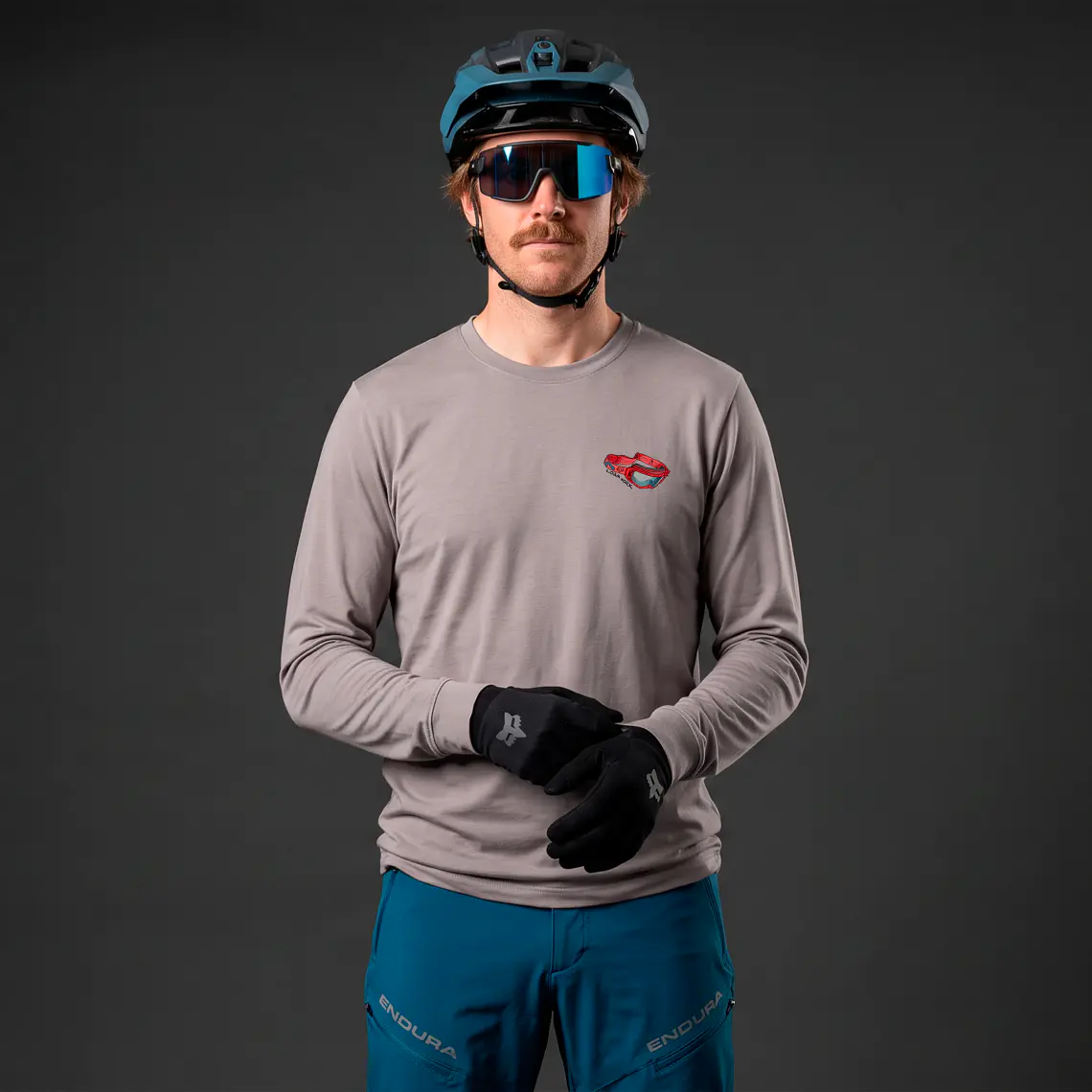 POLERA LOAMWORX - ENDHURO TECH LS GRAY 3