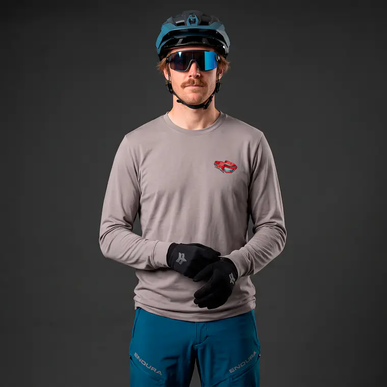 POLERA LOAMWORX - ENDHURO TECH LS GRAY 3