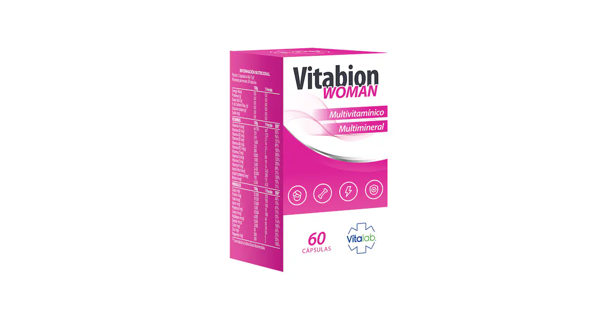 VITABION WOMAN X 60 CÁPSULAS