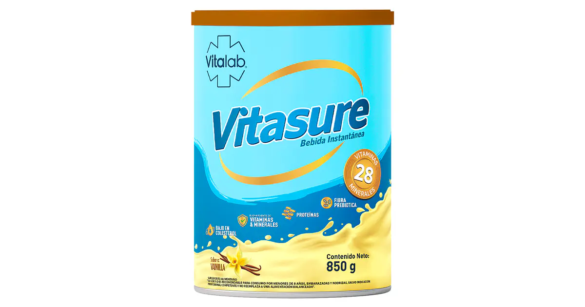 VITASURE VAINILLA X 850GRAMOS