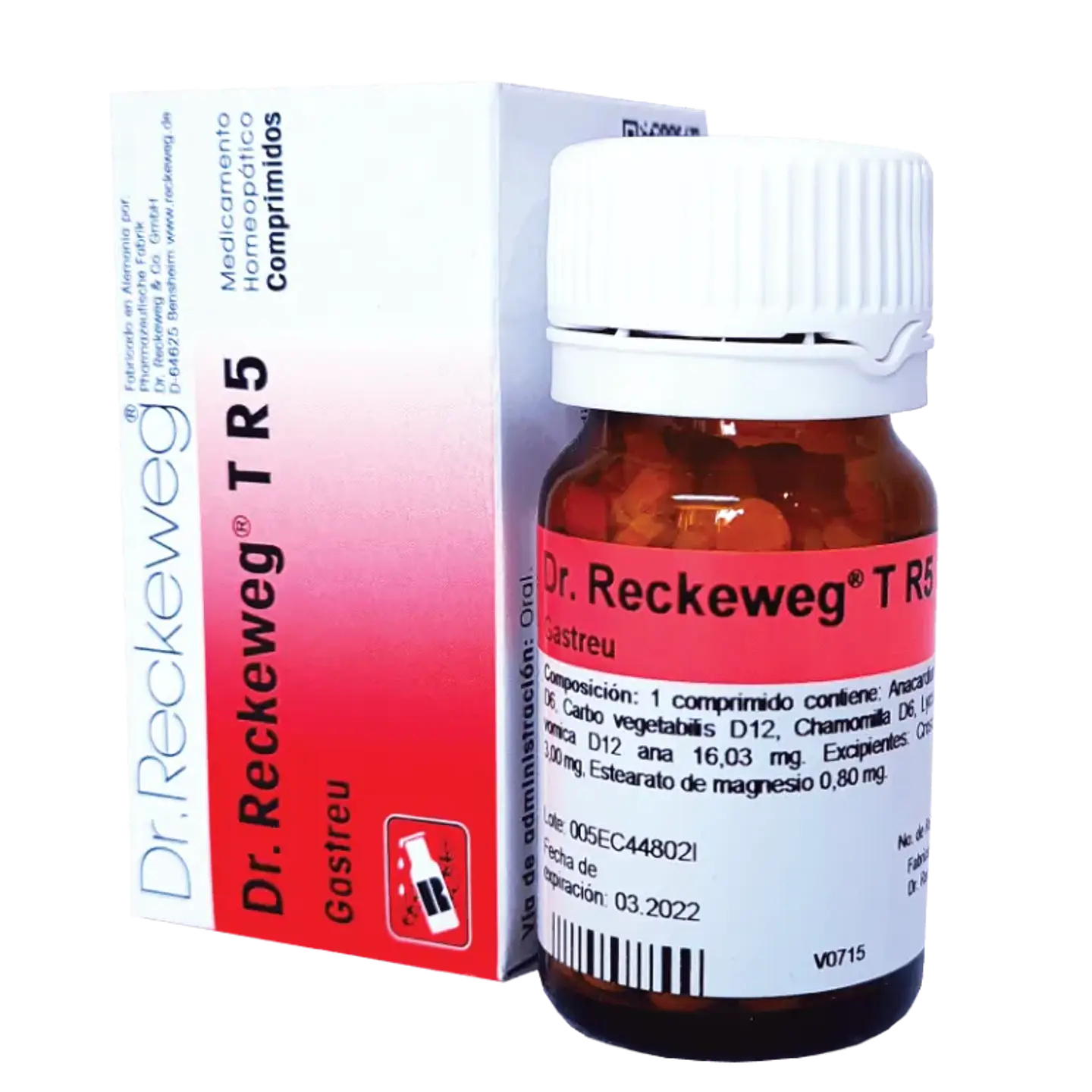 DR RECKEWEG T R5 GASTREU x 200 COMPRIMIDOS SUBLINGUALES 1