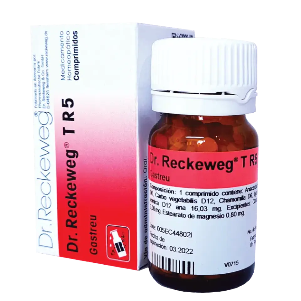 DR RECKEWEG T R5 GASTREU x 200 COMPRIMIDOS SUBLINGUALES 1