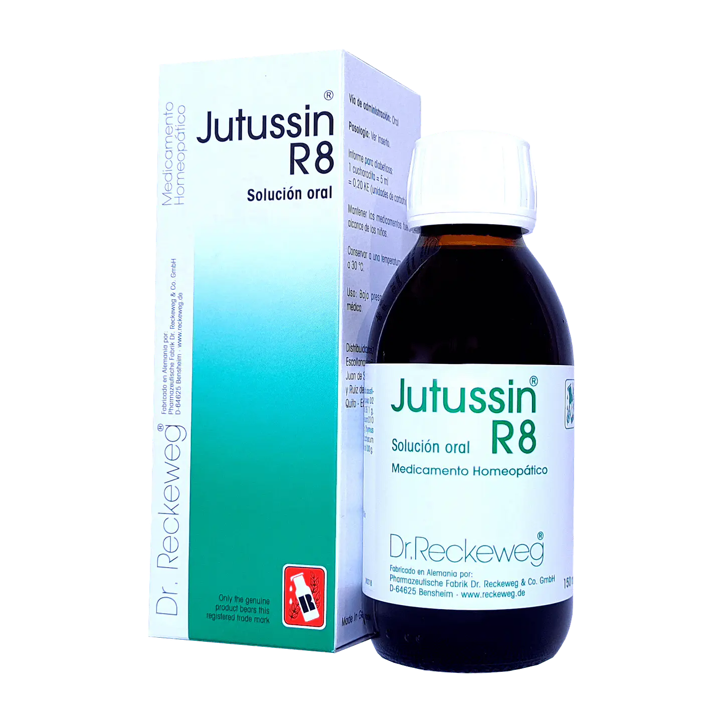DR RECKEWEG JUTUSSI R8 SOLUCION ORAL x 150 ML 1