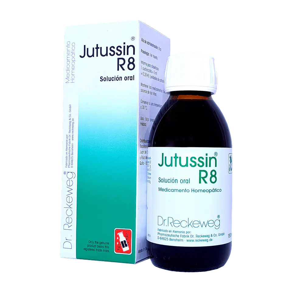 DR RECKEWEG JUTUSSI R8 SOLUCION ORAL x 150 ML 1