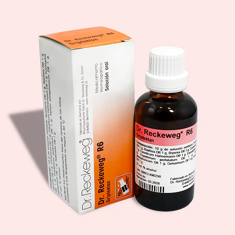 DR. RECKEWEG R6 GRIPFEKTAN SOLUCION ORAL GOTAS x 50 ML