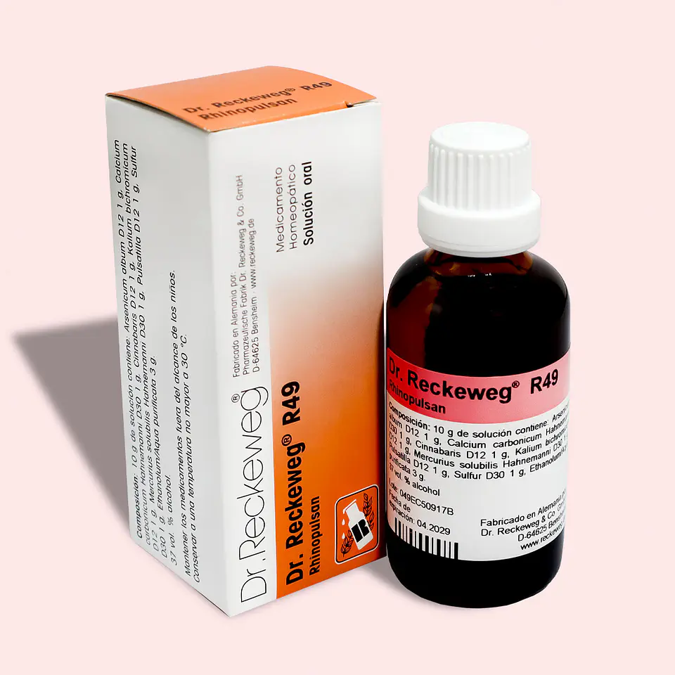 DR. RECKEWEG R49 RHINOPULSAN SOLUCION ORAL GOTAS x 50 ML 1