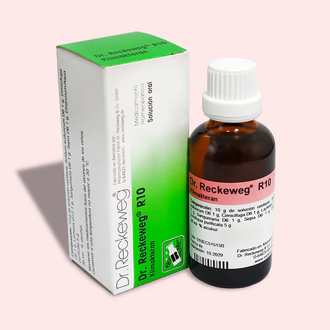 DR. RECKEWEG R10 KLIMAKTERAN SOLUCION ORAL GOTAS x 50 ML