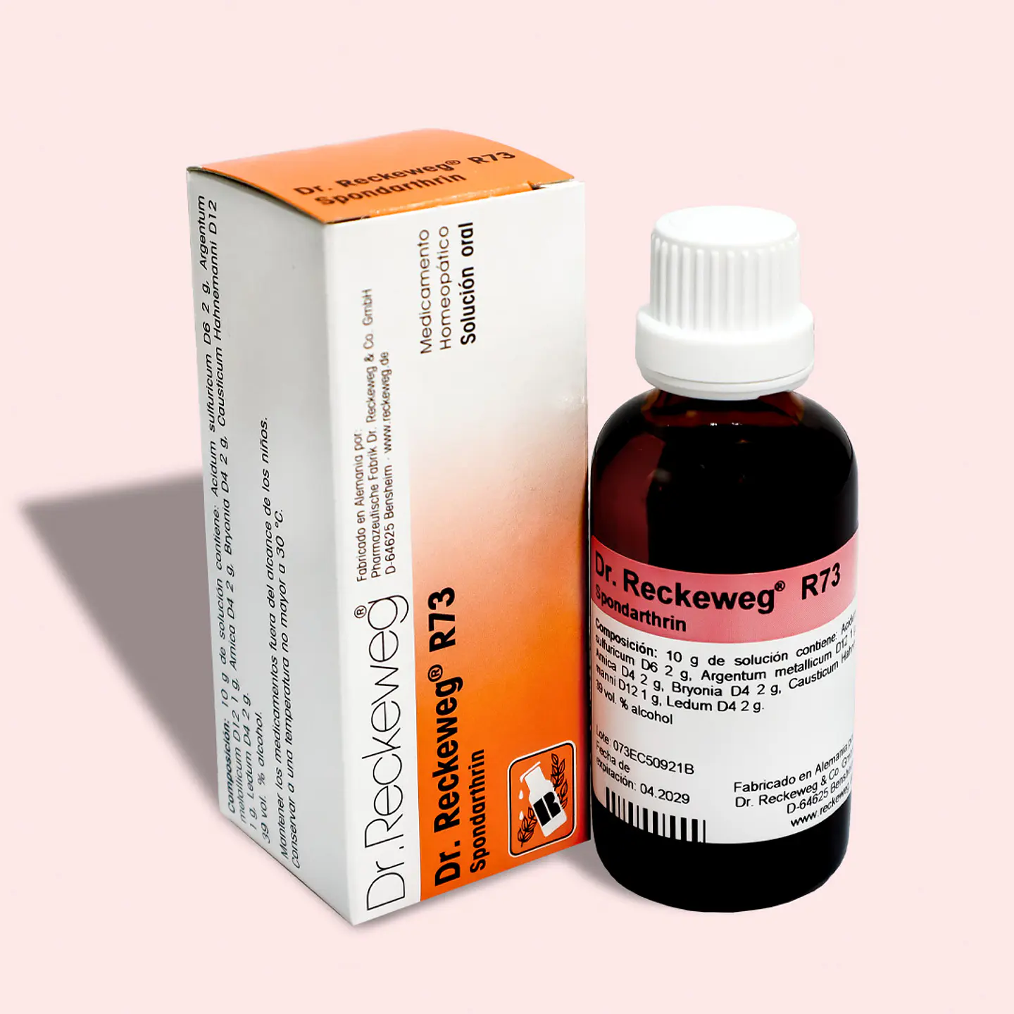 DR RECKEWEG R73 SPONDARTHRIN SOLUCION ORAL GOTAS x 50 ML 1