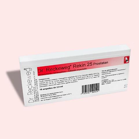DR RECKEWEG R25 PROSTATAN SOLUCION INYECTABLE x 10 AMPOLLAS