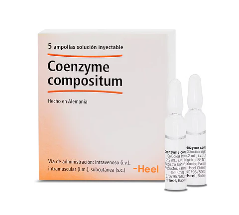 COENZYME COMPOSITUM SOLUCION INYECTABLE x 5 AMPOLLAS