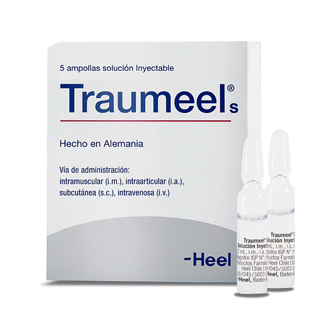 HEEL TRAUMEEL SOLUCION INYECTABLE x 5 AMPOLLAS