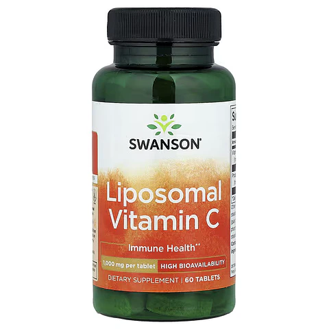 SWANSON VITAMINA C LIPOSOMAL 1000 MG x 60 TABLETAS