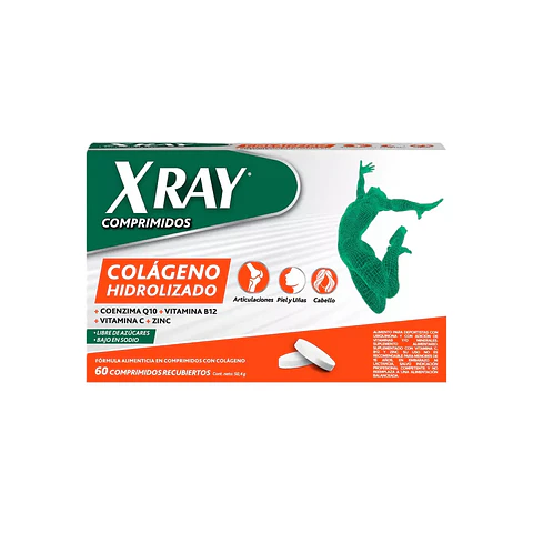 X RAY COLAGENO HIDROLIZADO X 60 COMPRIMIDOS