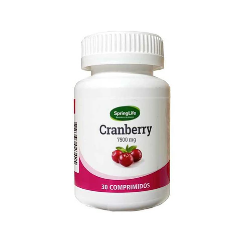 CRANBERRY 7500MG x 30 COMPRIMIDOS SPRINGLIFE