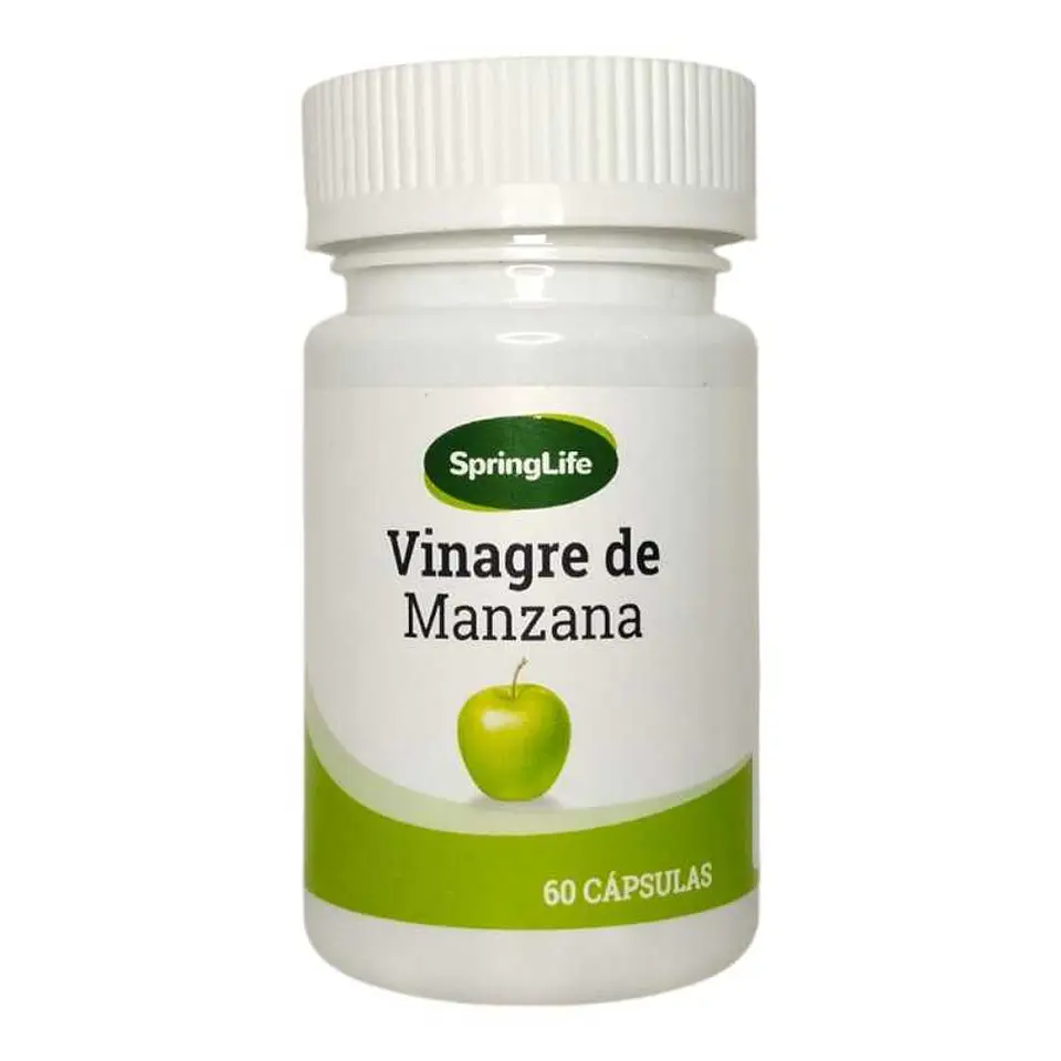 SPRINGLIFE VINAGRE DE MANZANA 100 MG x 60 CAPSULAS 1