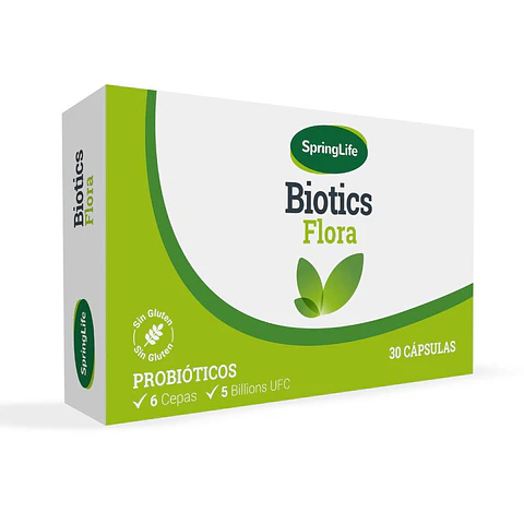 SPRINGLIFE BIOTICS FLORA x 30 CAPSULAS