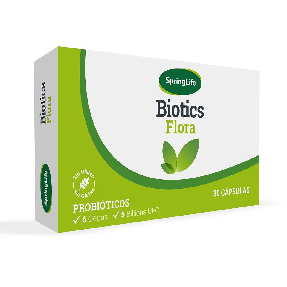 SPRINGLIFE BIOTICS FLORA x 30 CAPSULAS 1