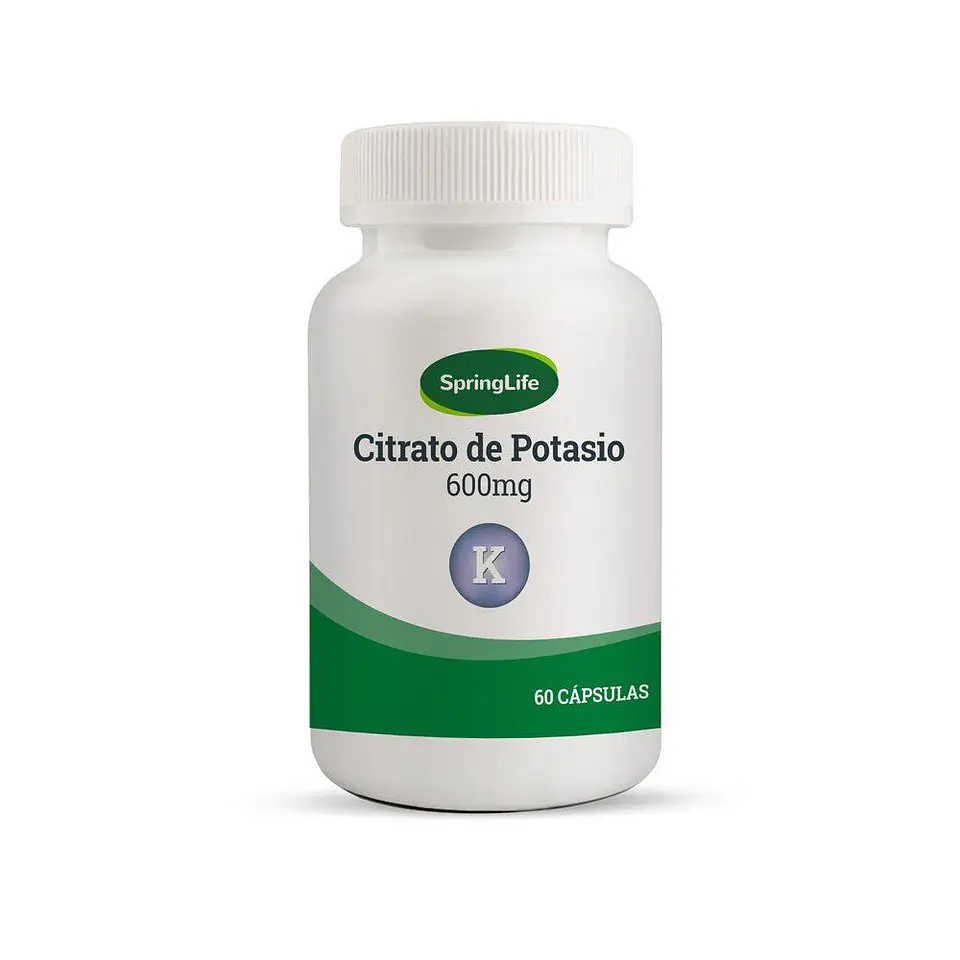 SPRINGLIFE CITRATO DE POTASIO x 60 CAPSULAS 1