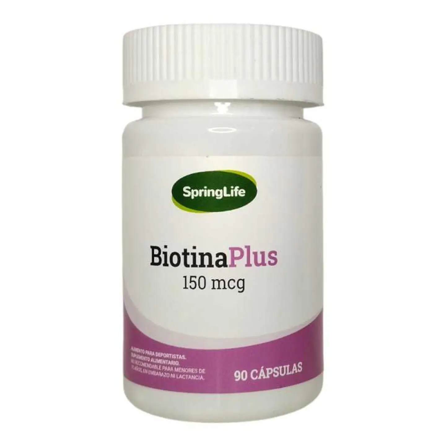 SPRINGLIFE BIOTINA PLUS 150 MCG x 90 CAPSULAS 1