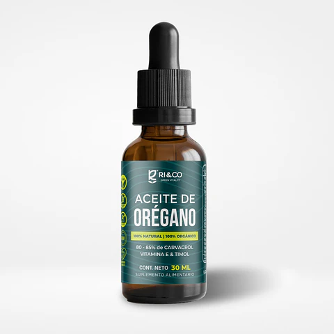 RI&CO ACEITE DE OREGANO 100% ORGANICO x 30 ML
