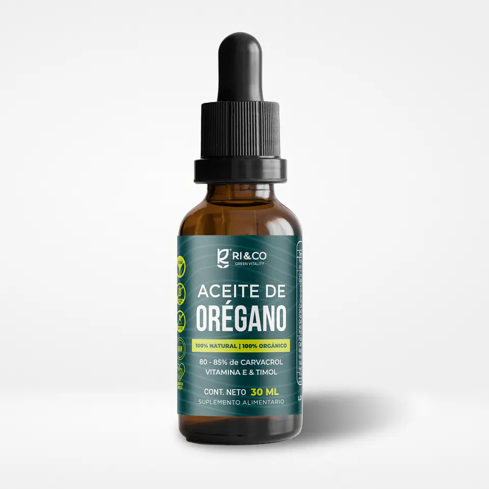 RI&CO ACEITE DE OREGANO 100% ORGANICO x 30 ML 1