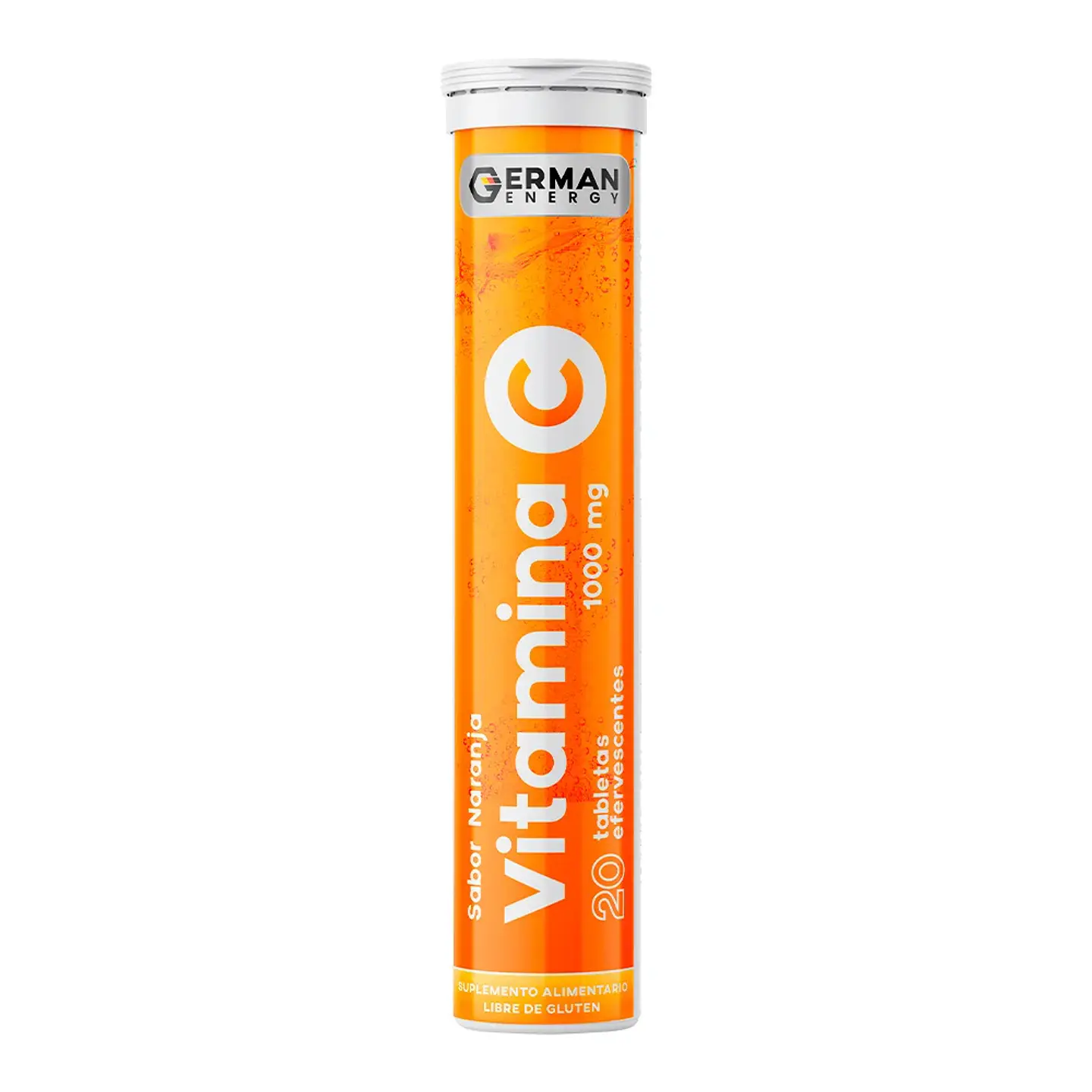 VITAMINA C 1000MG EFERVESCENTE SABOR NARANJA x 20 TABLETAS EFERVESCENTE 1