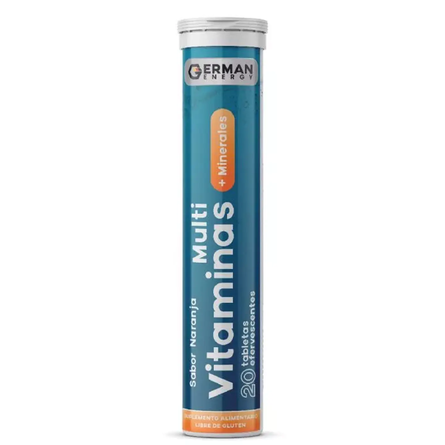 MULTI VITAMINAS + MINERALES SABOR NARANJA X 20 TABLETAS EFERVESCENTES 1