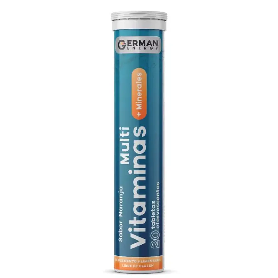 MULTI VITAMINAS + MINERALES SABOR NARANJA X 20 TABLETAS EFERVESCENTES 1