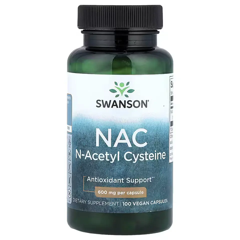 SWANSON NAC N-ACETIL CISTEINA 600 MG x 100 CAPSULAS 1