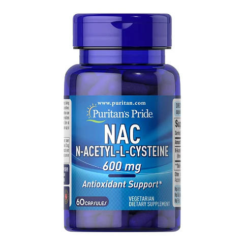 PURITANS PRIDE NAC (N-ACETIL-CISTEINA) 600 MG x 60 CAPSULAS