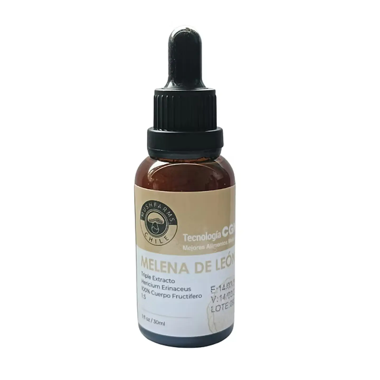 MUSHFARMS TRIPLE EXTRACTO MELENA DE LEON GOTAS x 30 ML 1