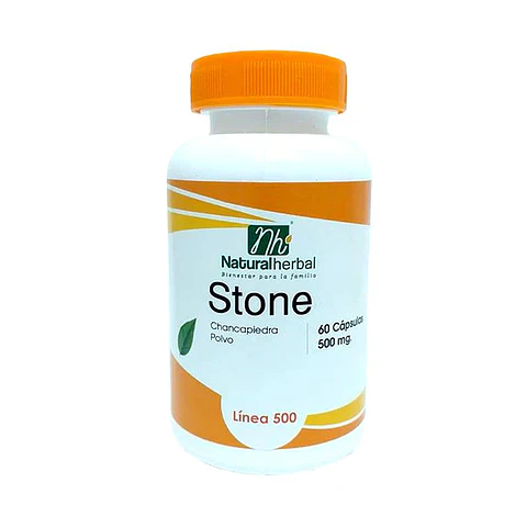 NATURAL HERBAL STONE 500MG x60 CAPSULAS