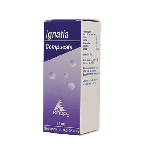 KNOP IGNATIA COMPUESTA SOLUCION GOTAS ORALES x 30 ML