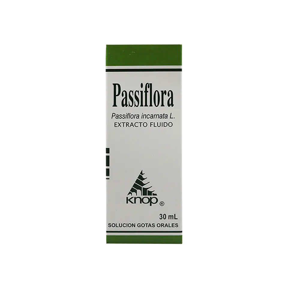 KNOP PASSIFLORA EXTRACTO FLUIDO SOLUCION GOTAS ORALES x 30 ML 1