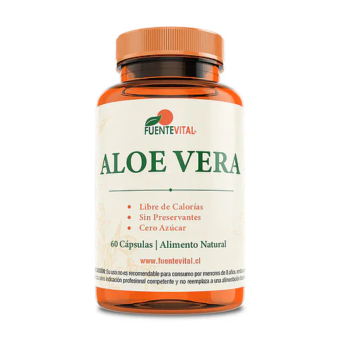 FUENTE VITAL ALOE VERA 430MG x60 CAPSULAS
