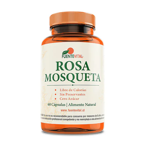 FUENTE VITAL ROSA MOSQUETA x 60 CAPSULAS